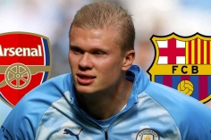 Haaland lựa chọn giữa Arsenal và Barca, ​​quyết định đã được đưa ra