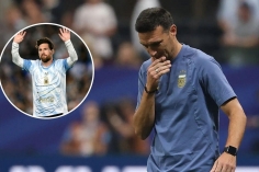 Hành động đặc biệt của HLV Argentina ngày tạm biệt Messi