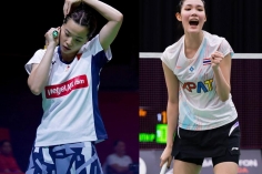 Trực tiếp cầu lông Nguyễn Thùy Linh 0-0 Pitchamon Opatniputh: Trận đấu bắt đầu