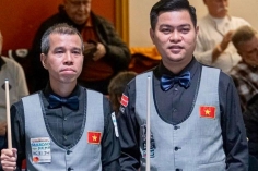 Thắng đẹp chủ nhà Đức, carom 3 băng Việt Nam lần thứ hai vô địch thế giới