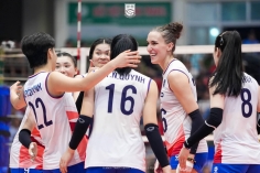 Thắng dễ HCĐG, bóng chuyền nữ Hà Nội lần đầu vô địch Cúp Hùng Vương