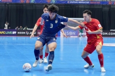Futsal Việt Nam thất bại đáng tiếc trước Thái Lan ở giải châu Á