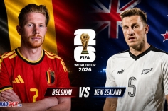 Trực tiếp bóng đá Bỉ vs New Zealand: De Bruyne đá chính