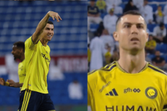 Ronaldo gây sốt với màn ăn mừng bí ẩn