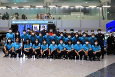 ĐT Việt Nam đã có mặt tại Trung Á