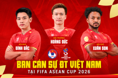 CHÍNH THỨC: ĐT Việt Nam chốt ban cán sự mới, lộ diện cái tên thay Hoàng Đức