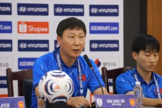 HLV Kim Sang Sik tuyên bố đanh thép trước đại chiến Việt Nam vs Singapore