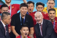 HLV Kim Sang Sik: 'Chủ tịch FIFA muốn thấy Việt Nam đá World Cup'