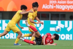 Trực tiếp bóng đá U23 Hàn Quốc 1-1 U23 Trung Quốc: Tấn công dữ dội