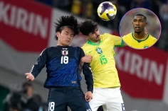 Nhật Bản chưa ra sân đã khiến sao Brazil bối rối