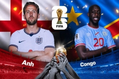 Nhận định Anh vs Congo: Ứng viên vô địch thi uy sức mạnh