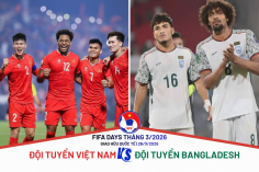 CHÍNH THỨC: ĐT Việt Nam đấu đội hạng 180 FIFA ở Hàng Đẫy