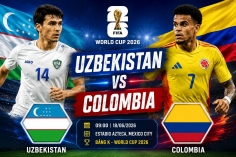 Trực tiếp bóng đá Uzbekistan vs Colombia: Đã có đội hình