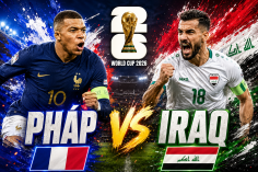 Trực tiếp bóng đá Pháp vs Iraq: Đã có đội hình
