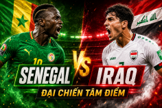 Dự đoán tỷ số Senegal vs Iraq: Chiến thắng cực đậm