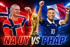 Trực tiếp bóng đá Na Uy vs Pháp: Mbappe đá chính, Haaland dự bị