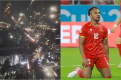 NÓNG: CĐV Indonesia bắn pháo hoa, ĐT Việt Nam bị mất ngủ