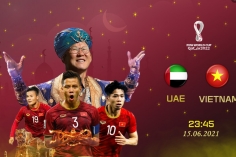 Xem trực tiếp bóng đá Vòng loại World Cup 2022 hôm nay 15/06