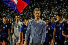 HLV ĐT Campuchia tuyên bố Trung Quốc không có 'cửa' dự World Cup