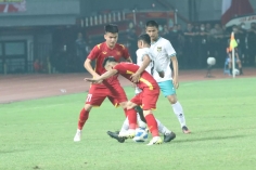 Highlights U19 Việt Nam 0-0 U19 Indonesia: U19 Việt Nam chia điểm trước chủ nhà