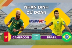 Nhận định, dự đoán tỉ số Brazil vs Cameroon: Phép màu xảy ra?