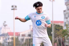 Tiền đạo ĐT Việt Nam báo tin không thể vui hơn