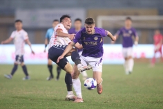 Trực tiếp Hải Phòng vs Hà Nội: Hoàng Hên đá chính