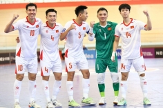 Thắng Lebanon, ĐT futsal Việt Nam rộng cửa vào tứ kết châu Á