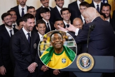 Tổng thống Donald Trump: 'Lionel Messi vĩ đại hơn Pele'
