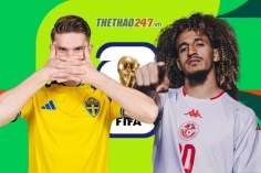 Trực tiếp bóng đá Thụy Điển vs Tunisia: Đã có đội hình xuất phát
