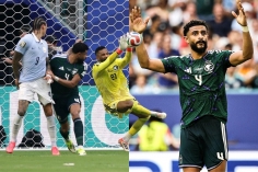 Thủ môn xuất thần, Ả Rập Xê Út chia điểm Uruguay đầy quả cảm