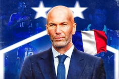 CHÍNH THỨC: Tuyển Pháp bổ nhiệm HLV Zinedine Zidane