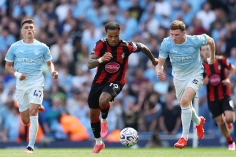 Trực tiếp bóng đá Man City 0-1 Bournemouth: Bàn thua chóng vánh