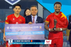 CHÍNH THỨC: Xác định ngôi sao ĐT Việt Nam nhận Vua phá lưới AFF Cup 2026