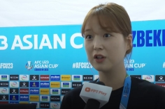 Phóng viên xinh đẹp Hàn Quốc nói điều bất ngờ về U23 Việt Nam