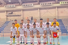 ĐT Nữ Futsal Việt Nam thắng kịch tính đại diện Tây Á trước SEA Games 31