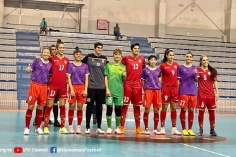 Đối thủ đầu tiên của ĐT nữ futsal Việt Nam cập bến SEA Games 31