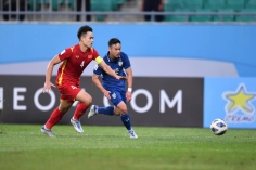 U23 Việt Nam đi nhầm sang 'địa phận' của U23 Thái Lan trước trận phán quyết
