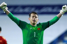 Thủ môn CLB Hà Nội bị chấm điểm thấp nhất sau trận thua của ĐT Việt Nam