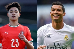 Nối gót cha, con trai Ronaldo cập bến Real Madrid