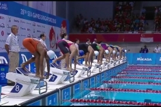 Video SEA Games 28: Chung kết 50m bơi tự do nữ - Nguyễn Diệp Phương Trâm