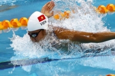 Video Olympic 2016: Phần thi xuất sắc của Ánh Viên ở nội dung 400m bơi hỗn hợp nữ
