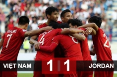 VIDEO: Việt Nam thắng quả cảm Jordan trên chấm 11m (Asian Cup 2019)