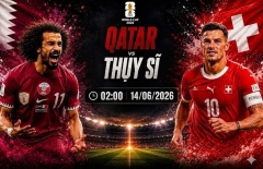 Dự đoán bàn thắng, góc & thẻ phạt Qatar vs Thụy Sĩ, 02h00 ngày 14/6