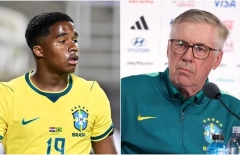 HLV Ancelotti nói thẳng về Endrick trước trận sinh tử của Brazil