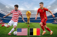 Dự đoán tỷ số Mỹ vs Bỉ: Cân bằng đến phút chót - World Cup 2026