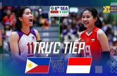 Ngược dòng trước Philippines, Indonesia giành hạng Ba chặng 1 SEA V.Cup 2026