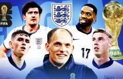 Tuyển Anh dự World Cup: Palmer, Foden, Maguire... bị loại