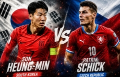 Đội hình mạnh nhất Hàn Quốc vs CH Séc: Son Heung-min đối đầu Patrik Schick