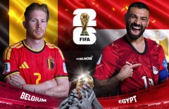 Dự đoán bàn thắng, góc & thẻ phạt Bỉ vs Ai Cập - World Cup 2026